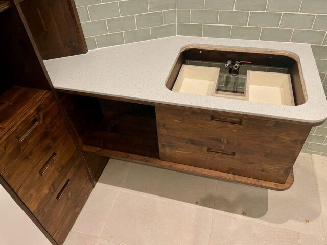 Meuble de salle de bain Plan Corian