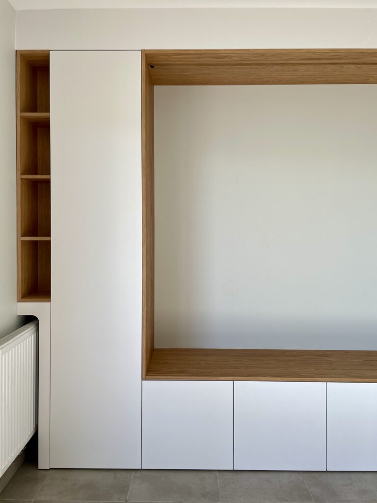 Vue de la partie gauche du meuble